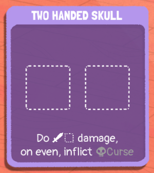 Two Handed Skull